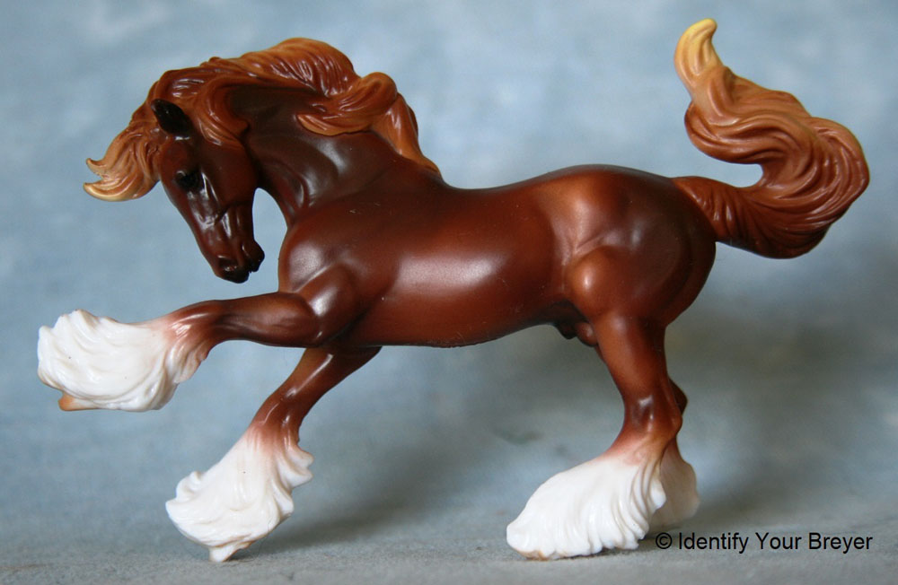Mini Gypsy Vanner Details about   Breyer Stablemate Horse Crazy 