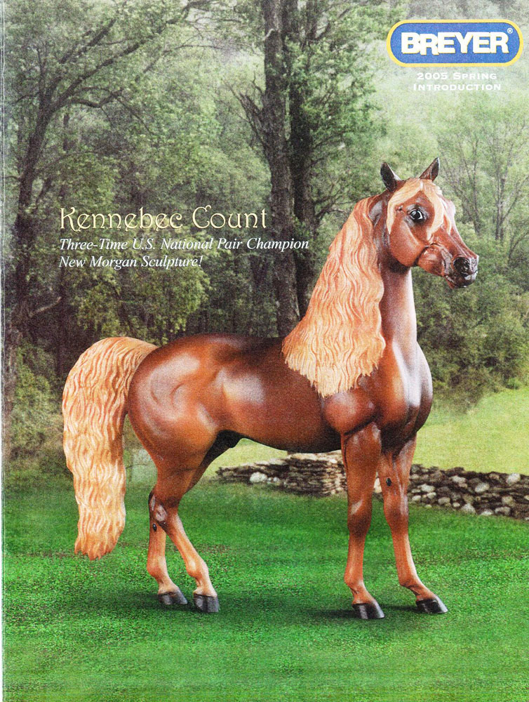 Excellent  Breyer Model Horses 2008 collector's catalog 5" x 7" w mare & foal 