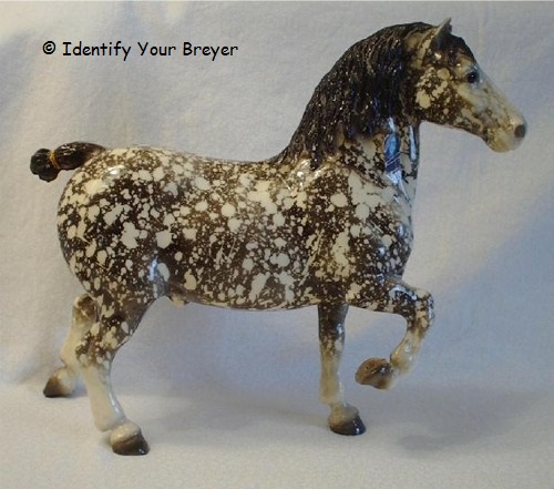 2,250 Made Breyer #497092 Liver Chestnut Belgian From Sears Holiday Catalog 