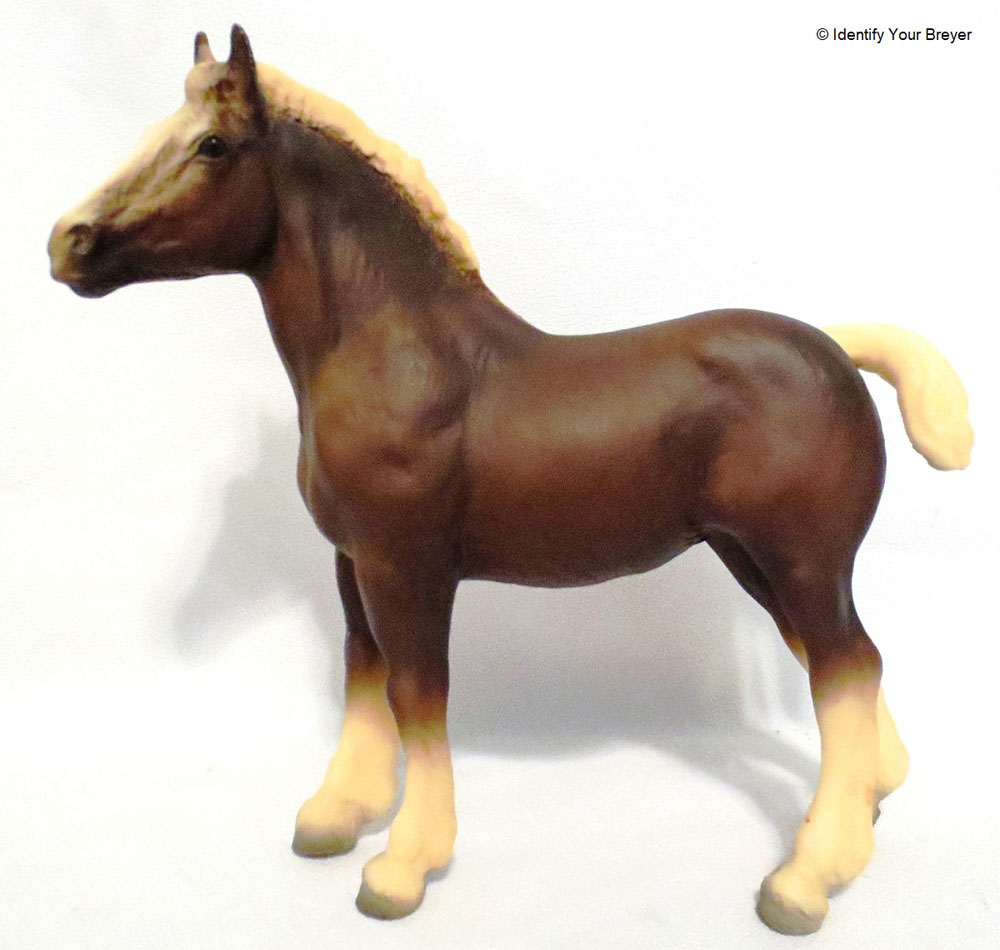 Details about   Breyer Clydesdale Horse Foal #84 Vintage 1969-1989 Matt Chestnut Traditional EUC 