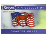 Quarter Horse on Flag
