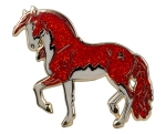 Y&agrave;n Wǔ The Fire Horse Deluxe Enamel Pin